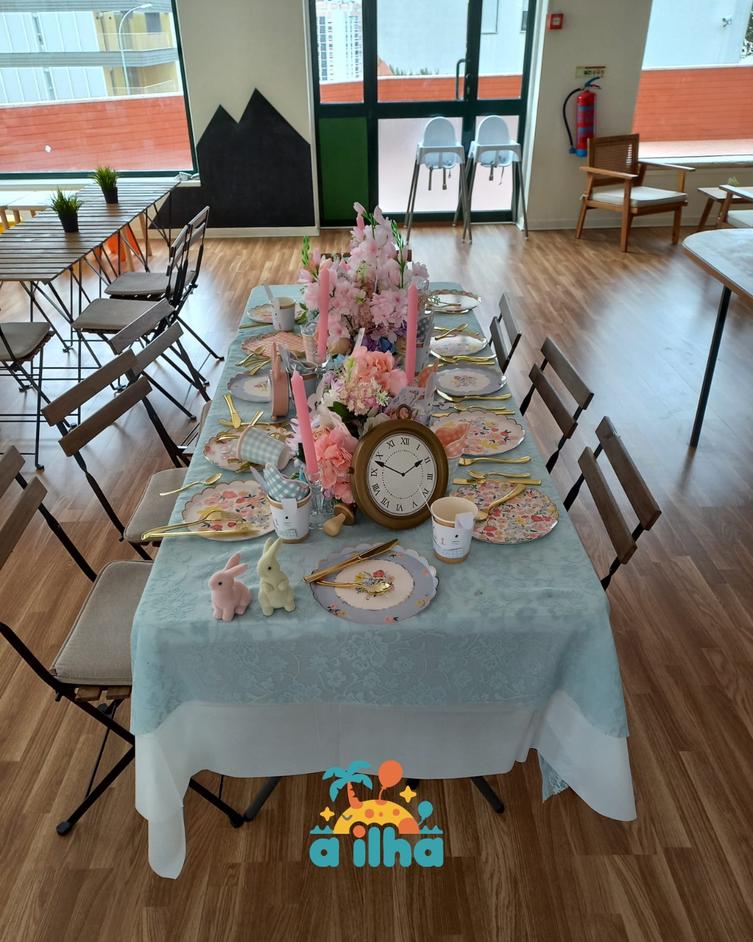 Festa na ilha