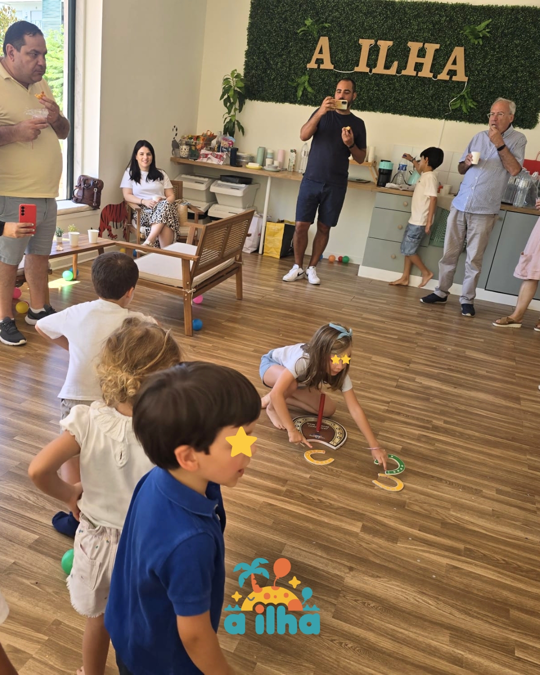 Festa na ilha